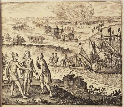 Quand Pocahontas se fait-elle enlever par Samuel Argall ?