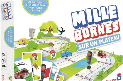 Quelles cartes n'existent pas au jeu de société ''Mille bornes'' ?