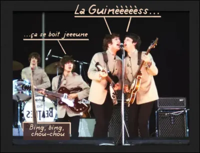 Et en dessert, petite dégustation yaourtière en provenance de Liverpool. Quelle est donc cette chansonnette des Beatles ?