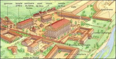 Enfin les Grecs prévoyaient la conversion des sites sportifs. De quelle manière ?