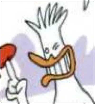 Comment se nomme ce jeune canard dans la série "Donjon" ?