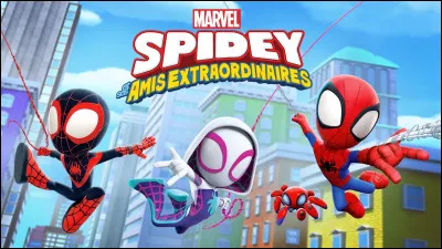 Quelle est la chaîne d'origine de diffusion du dessin animé "Spidey et ses amis extraordinaires" ?