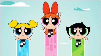 Comment s'appelle la super-héroïne habillée en vert dans le dessin animé "Les Supers Nanas" ?