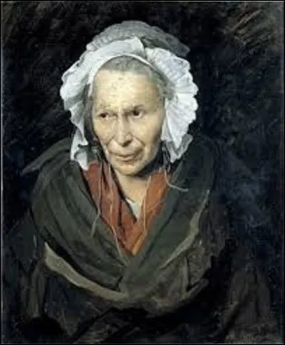 Représentant une vieille femme, quel romantique a réalisé, entre 1819 et 1822, cette huile sur toile nommée ''La Monomane de l'envie'' appelée également ''La Hyène de la Salpêtrière'' ?