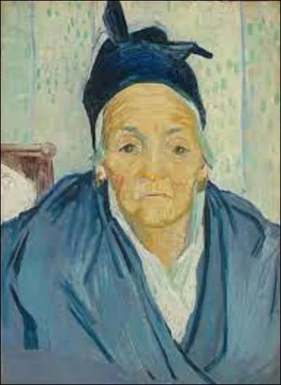 En février 1888, quel postimpressionniste a réalisé ce portrait nommé ''Vieille Femme d'Arles'' ?