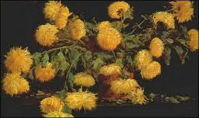 Exécuté en 1880, quel impressionniste américain a immortalisé cette plante dans son tableau nommé ''Chrysanthème'' ?