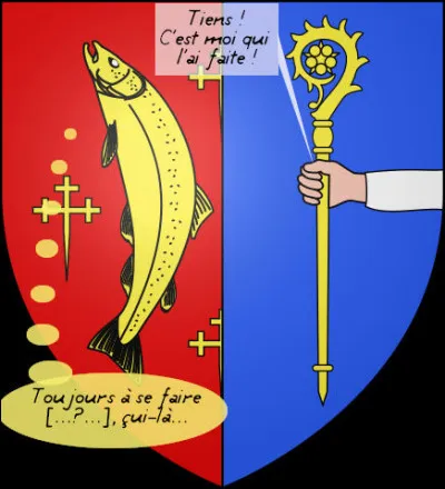 Mettez-leur une crosse, et tout de suite, ça se prend pour l'archevêque !