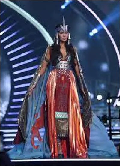 Quel pays repr&eacute;sente cette Miss ?