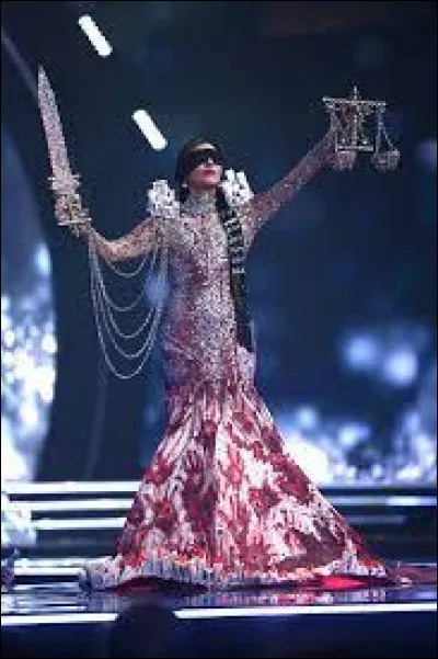 Quel pays représente cette Miss ?