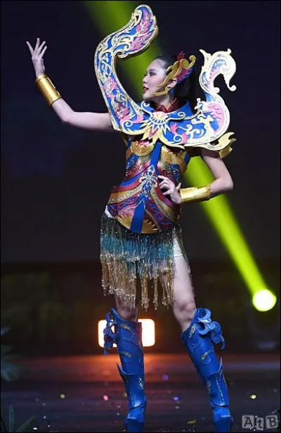 Quel pays représente cette Miss ?