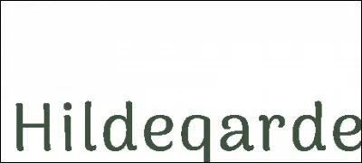 Que signifie le prénom Hildegarde ?