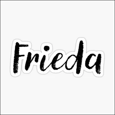 Quelle est l'origine du prénom Frieda ?