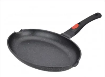 Quel est le nom de cette poêle ovale ayant une destination bien précise ?