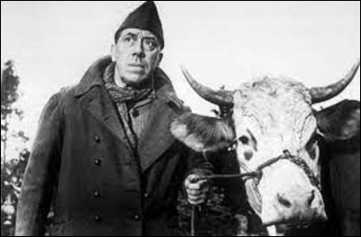 Cinéma : 
Datant de 1959, ''La Vache et le Prisonnier'' raconte la vie d'un prisonnier de guerre français en Allemagne, en 1943, qui décide de s'évader de la ferme où il travaille avec pour ruse de traverser le pays en compagnie d'une vache et d'un seau à lait. Film du réalisateur Henri Verneuil avec pour acteur principal Fernandel. Comment se nomme la vache ?