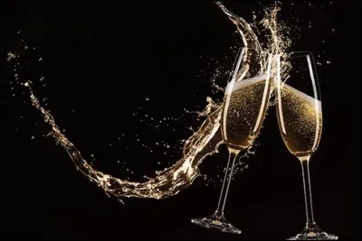 Selon l'expression, que fait-on avec le champagne lorsqu'on le déguste ?