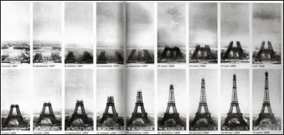 La tour Eiffel est un des symboles de la capitale française. En quelle année fut-elle construite ?