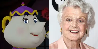 Angela Lansbury a doublé la voix de Madame Samovar dans "La Belle et la Bête", vrai ou faux ?