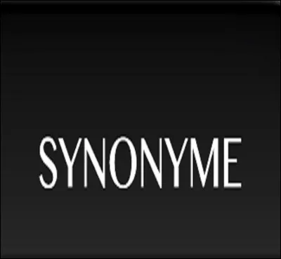 Quel mot est synonyme de cheminée ?