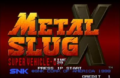 De quel jeu Metal Slug X est-il le remake ?