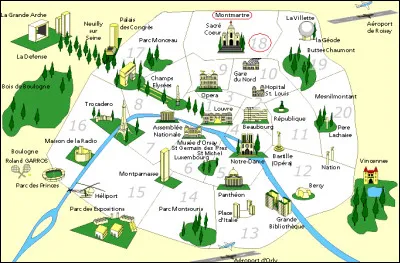 Quel est actuellement le monument le plus visité de Paris avec 1 100 000 visiteurs par an