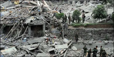 Catastrophe : Dans quel pays eut lieu un séisme de magnitude 7.9 le 12 mai 2008, causant la mort de plus de 80 000 personnes ?