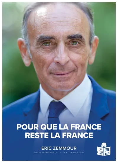 Z comme Zemmour : quel pourcentage des voix Eric Zemmour a-t-il obtenu au premier tour de l'élection présidentielle de 2022 ?