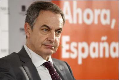 Z comme Zapatero : José Luis Zapatero a été chef du gouvernement espagnol ...