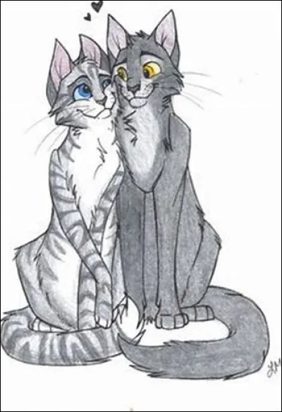 Qui est sa meilleure amie dans le Clan du Tonnerre ?