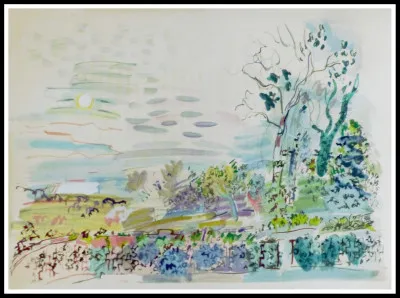 Qui a représenté les vignes en automne ?