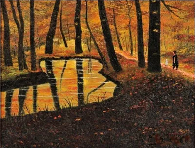 À quel peintre doit-on "Sous-bois d'automne" ?
