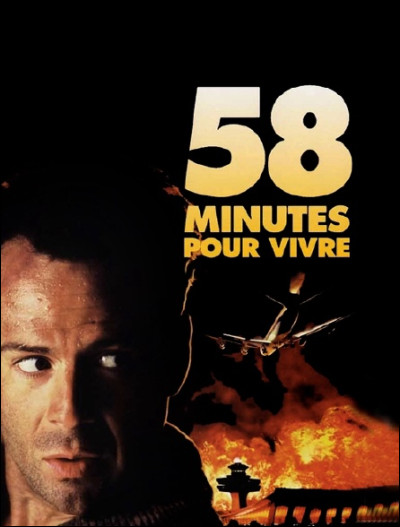Dans le film "58 minutes pour vivre", qui est l'acteur jouant le rôle du personnage principal ?