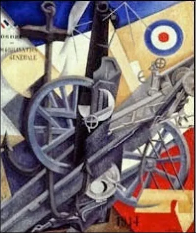 À qui doit-on cette toile représentant "La Guerre" ?