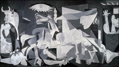 Qui a représenté les horreurs de la guerre civile espagnole, lors du bombardement de Guernica, en donnant à sa toile le nom de cette ville ?