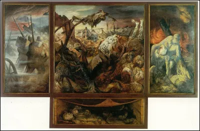 De qui est le triptyque réalisé entre 1929 et 1932 intitulé "La Guerre" ?