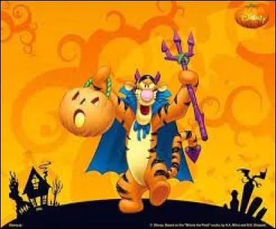 Quel est ce tigre déguisé en vampire ?