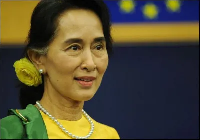 Monde : dans quel pays le prix Nobel de la Paix Aung San Suu Kyi a-t-elle élue Présidente en avril 2012 ?