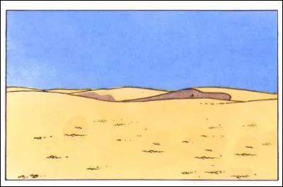 C'est maintenant une mer de sable ! Dans quel album ?