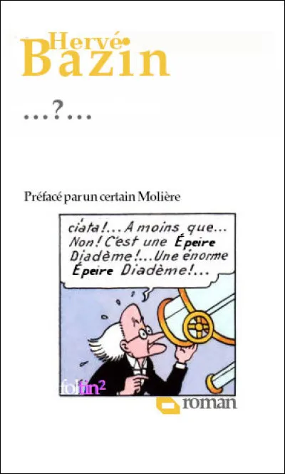 Son antépénultième roman. Quel est son titre ?