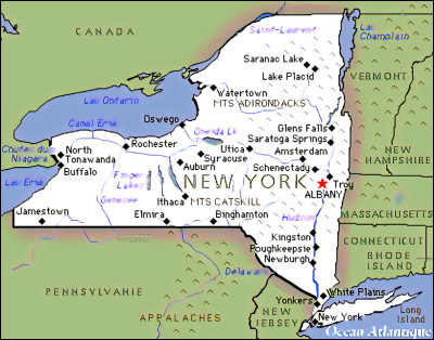 Dans quel État, la ville de New York se trouve-t-elle ?