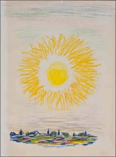 Qui est l'auteur de ce soleil ?