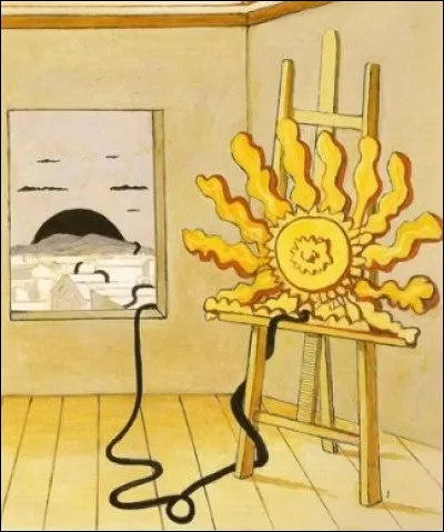 Qui a peint "Le Soleil sur le chevalet" ?