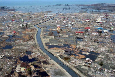 Catastrophe : lequel de ces pays n'a pas été touché par le tsunami du 26 décembre 2004 qui a coûté la vie à 227 898 personnes ?