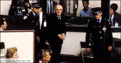 Justice : Quel grand procès débute devant la cour d'assises du Rhône le 11 mai 1987 ?