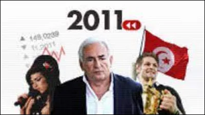 Pêle-mêle : lequel de ces événements n'a pas eu lieu en 2011 ?