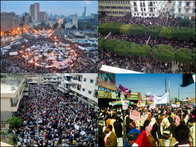 Monde : l'année 2011 est l'année du Printemps arabe. Lequel de ces pays n'a pas connu de révolution durant l'année 2011 ?