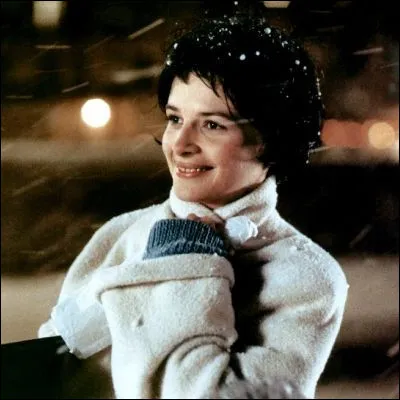 Dans quel film de Leos Carax Juliette Binoche est-elle en train de perdre la vue ?