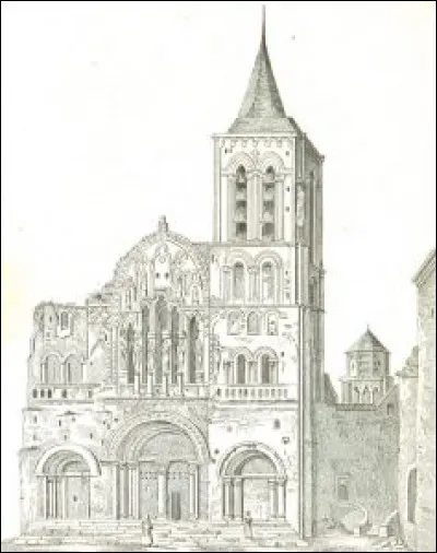 Quelle a été, en 1840, la première restauration effectuée par Eugène Viollet-le-Duc ?