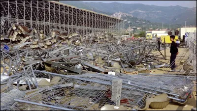 Catastrophe : Dans quelle région eut lieu l'effondrement de la tribune du Stade Furiani qui a causé la mort de 18 personnes ?