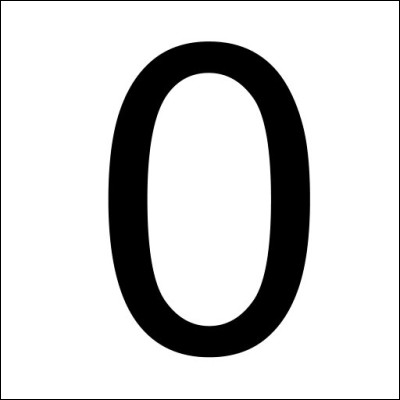 Et enfin, comment se traduit le 0 ?