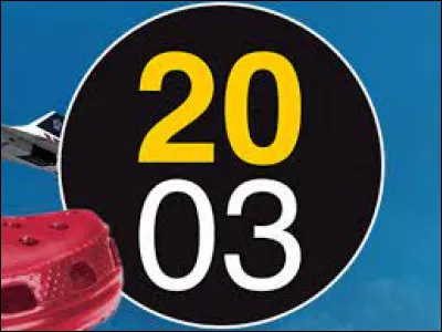 Pêle-Mêle : Lequel de ces événements n'a pas eu lieu en 2003 ?